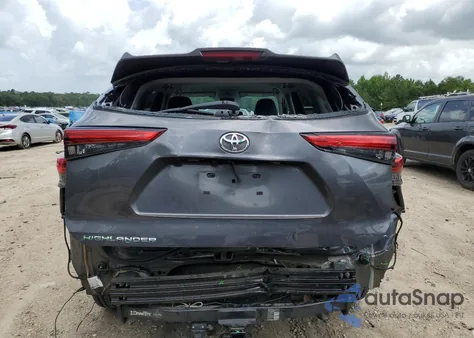 2021 Toyota Highlander L from USA, damaged, VIN 5TDCZRAH4MS537596